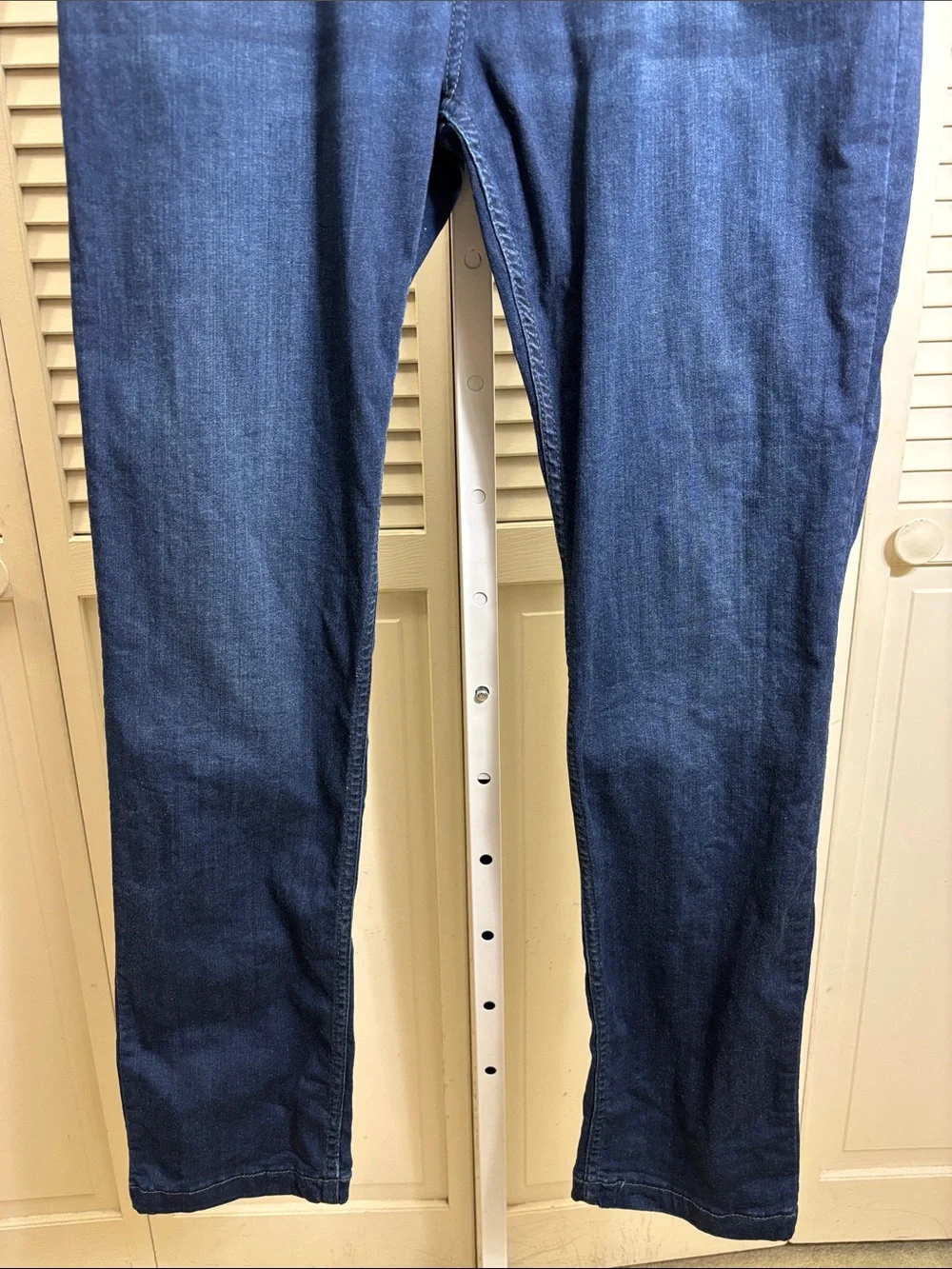 Mugsy Fulton Slim Straight Men’s Jeans in Dark Blue Size 33 x 32